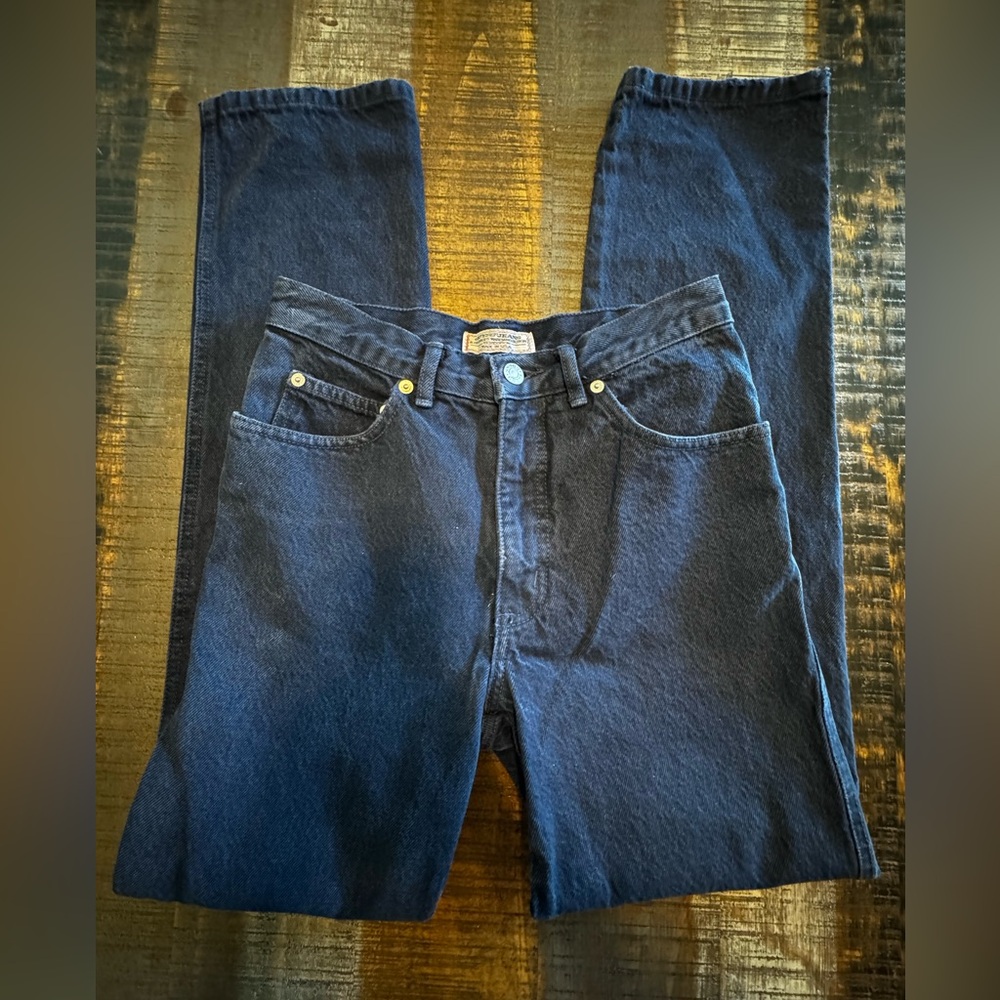 Vintage Guess Jeans A Georges Marciano Design Made in USA Navy Size 28X30